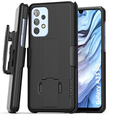 Imagem de Encased Capa DuraClip projetada para Samsung Galaxy A53 5G com clipe de cinto, capa fina para celular com coldre