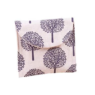Imagem de Bolsa de guardanapos de caabilock bolsa de menstrual para amamentação, bolsa de moedas, carteira, lavável, organizador, bolsa de armazenamento (cor aleatória)