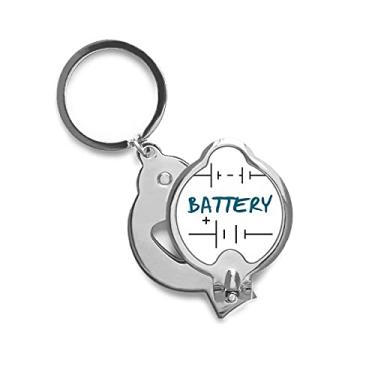 Imagem de Bateria Power Charge Plus - Cortador de unhas de dedo Tesoura de aço inoxidável