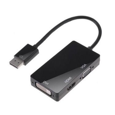 Imagem de Displayport X Dvi/Hdmi/Vga Cabo Adaptador Conversor 3X1