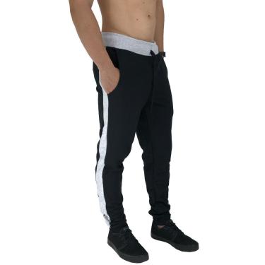 Imagem de Calça Masculina Com Listra Lateral Sport MXD Conceito Básico Moletom-Masculino