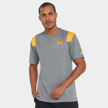 Imagem de Camiseta NFL Green Bay Packers Nike Dri-Fit Player Short Sleeve Top Masculina-Masculino