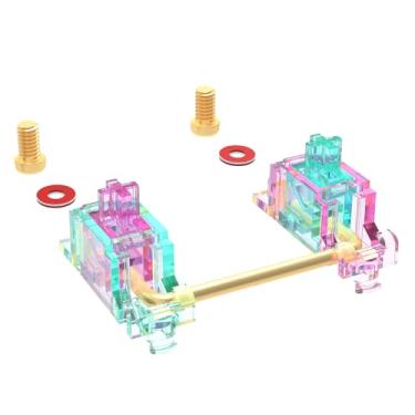 Imagem de DUROCK Estabilizador V3, estabilizadores de parafuso com fios 2u 6.25u 7u, estabilizadores de teclado de montagem PCB para teclados mecânicos (kit V3 Mix 80%)