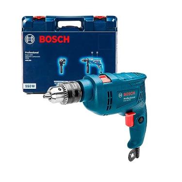 Imagem de Bosch Furadeira de Impacto GSB 550 550W 220V com maleta