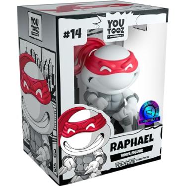 Imagem de Youtooz x Shopville: Teenage Mutant Ninja Turtles Collection - Black & White Vinyl Figure [Ages 15+] (Raphael)