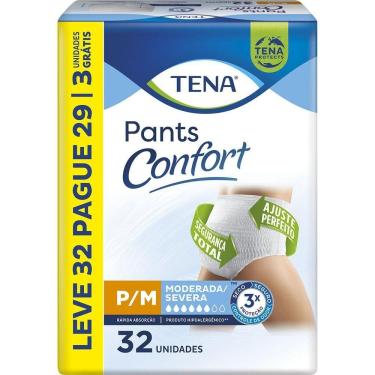 Imagem de Roupa Intima Tena Pants Confort P/M 32 Unidades