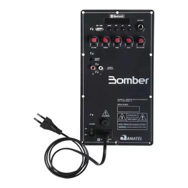 Imagem de Amplificador 110/240v Dc 12v Bomber Bluetooth 60w Rms  4 Ohms