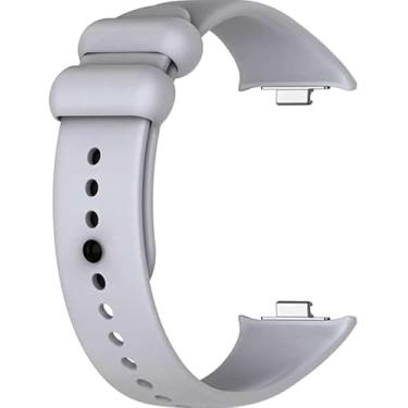 Imagem de Pulseira para Redmi watch 4, acessórios de relógio inteligente, cinto de substituição (Cinza claro)