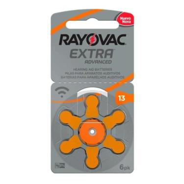 Imagem de Bateria Auditiva Rayovac Tamanho 13 Cartela c/6unid