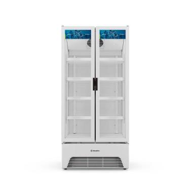 Imagem de Expositor Vertical Porta Dupla Slim Metalfrio VB70 Optima 752 Litros B