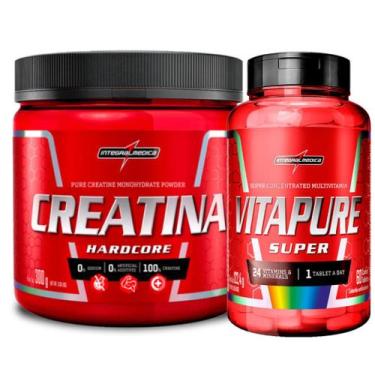 Imagem de Multivitaminico 60 Tabs + Creatina Pura 300g Integralmedica