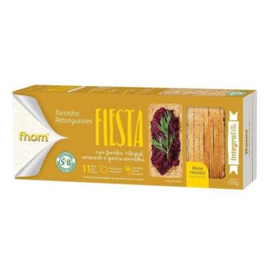 Imagem de Torrada Slim Tost Fiesta Integral com Grãos Fhom 110g