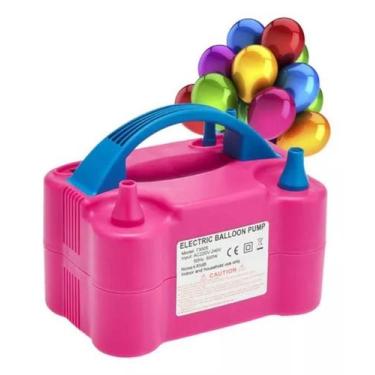 Imagem de Super Bomba Elétrica Inflador Encher Balões Bexiga Festa 110 - Sweet H