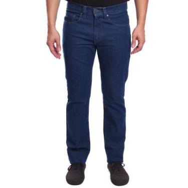 Imagem de Calça Jeans R7Jeans Masculina Modelo Tradicional Cintura Média Lavagem