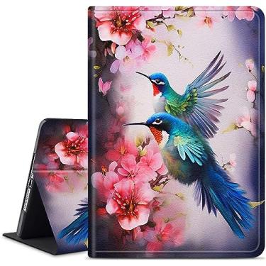 Imagem de Dikoer Capa para Microsoft Surface Pro 9 / Pro 9 5G 2022 de 13 polegadas, suporte ajustável, à prova de choque, proteção robusta para tablet inteligente compatível com teclado tipo capa, beija-flores