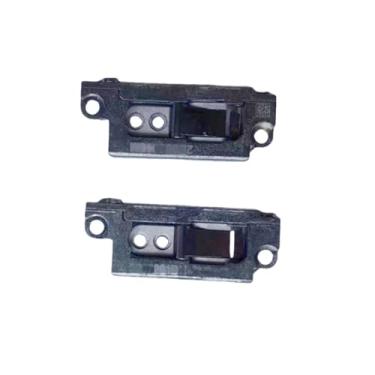 Imagem de Capa de substituição para laptop dobradiça pivô esquerda + suporte direito apto para Microsoft Surface Go 2/3 1901 1926 1927 211221DM 2112241DH (prata)