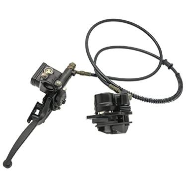 Imagem de Freio a disco hidráulico traseiro esquerdo freio hidráulico conjunto de pinça mestre compatível com chinês Taotao Roketa Sunl 50cc 90cc 110ccc 125cc Go-Kart Dune Buggy Quad ATV Dirt Mini Bike Kinroad