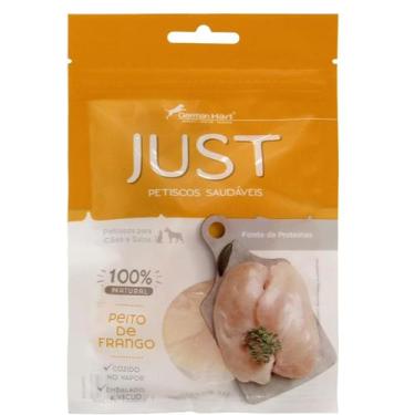 Imagem de Petisco Just Frango Cozido Germanhart 55g para Cães e Gatos