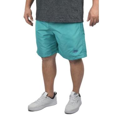 Imagem de Short Bermuda Plus Size Butu Biru Extra Grande Cores Turquesa, Verde, 