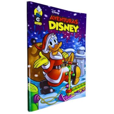 Imagem de Quadrinhos HQ Gibi Graphic Novel Formatinho 13,50x19 cm Lombada com Grampos Aventuras Disney Edição nº 45 Culturama