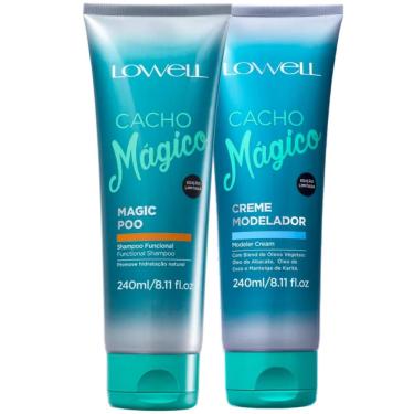 Imagem de Kit Lowell Cacho Mágico Shampoo 240ml + Creme Modelador 240ml