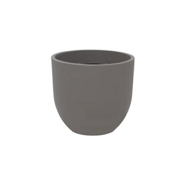 Imagem de Vaso Tramontina Laos em Polietileno Concreto 45 cm