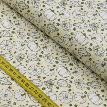 Imagem de Tecido Estampado Para Patchwork - Abóboras Cor 2641 (0,50X1,40) - CÍRC