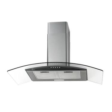 Imagem de Coifa De Parede Fischer Fit 90 Cm Vidro, 90 cm, 220V, Cinza
