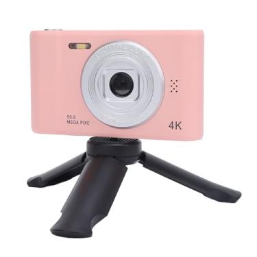 Imagem de Câmera Digital 4K para Fotografia e Vídeo, Câmera Vlogging Anti-vibração de 50 MP, Microfone Embutido, Câmera Compacta de Tela de 2,4 Polegadas Com Zoom 8X, Câmera de Viagem (32