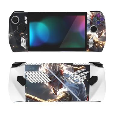 Imagem de PlayVital 2 conjuntos de adesivos protetores para ROG Ally, adesivos personalizados de vinil para console de jogos ROG Ally Handheld - Sage Wukong