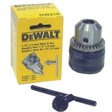 Imagem de Mandril 1/2  (13mm) Com Chave - Dewalt - Dw21e - Universal