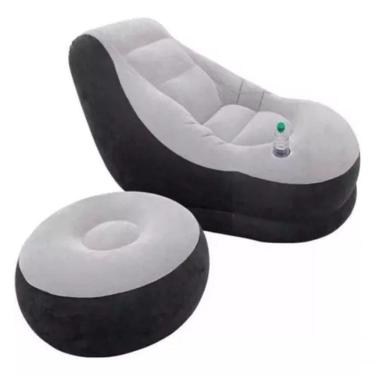 Imagem de Poltrona Inflável Com Apoio De Pés