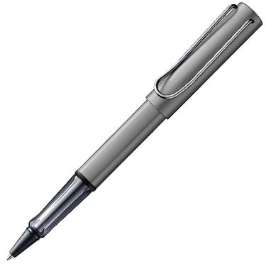 Imagem de Lamy Grafite AL-star - Caneta esferográfica com aderência transparente e ergonômica e largura da linha M - corpo de alumínio leve - incluindo refil rollerball M 160 cm preto