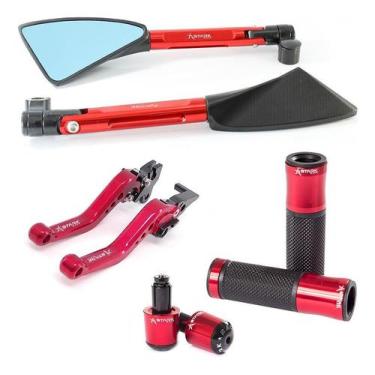 Imagem de Manete Peso Manopla Retrovisor Fazer 150 Factor 150 Ubs - Stark Race, 