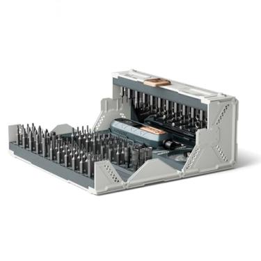 Imagem de 180 Em 1 Conjunto de Chaves de Fenda de Precisão, Kit de Chaves de Fenda de Computador, Kit de Ferramentas de Reparo Magnético Profissional Com Bits de Broca para a Maioria