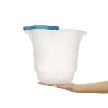 Imagem de Balde Plastico 8L Sanremo com medidora de volume e alça larga com bico
