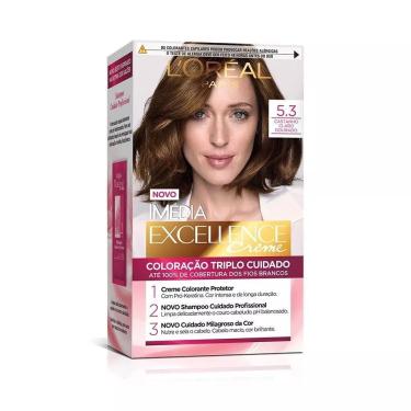 Imagem de Coloração Imédia 5,3 Castanho Claro Dourado L'oréal Paris