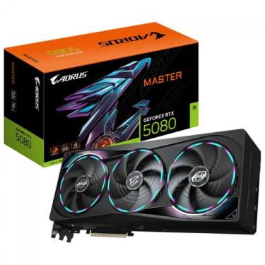 Imagem de Placa de Video Gigabyte Aorus Geforce RTX 5080 Master 16GB GDDR7 256 B