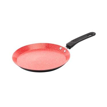 Imagem de LYOR - Tapioqueira de Indução em Alumínio com Revestimento Cerâmico Vermelha 22cm