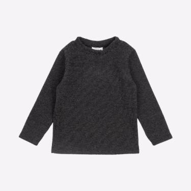 Imagem de Blusa Infantil Boucle Básica Lisa Manga Longa Inverno - - Fofotinhos, 