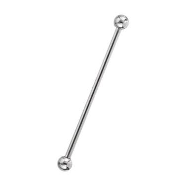 Imagem de Piercing Transversal Titânio G23 40mm Hipoalergico Prata - Oremte