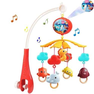 Imagem de Mobile Berço Musical Bichinhos Do Mar Controle E Projetor - Zippy Toys