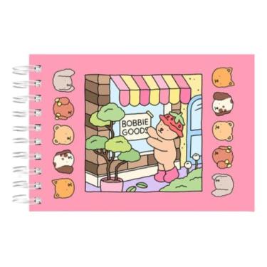 Imagem de Livro Para Colorir BG Adulto & Infantil Bobby Criatividade e Relaxamento com Arte Divertida, Ilustrações Exclusivas Para Estimular a Mente (Rosa)