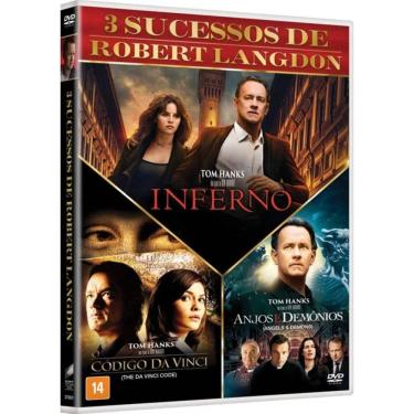 Imagem de Dvd - Coleção: O Código Da Vinci, Anjos E Demônios E Inferno