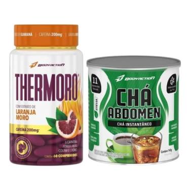 Imagem de Combo Termogênico Thermoro + Chá Abdomen 140g – Queima de Gordura e Definição Corporal