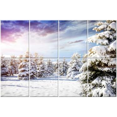 Imagem de HIRESC Pacote com 8 painéis acústicos artísticos de espuma de parede à prova de som, painéis absorventes de som de 121 x 81 cm, bloqueador de som decorativo, tratamento acústico para estúdio de