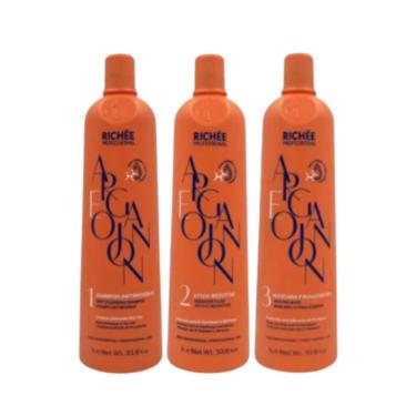Imagem de Richée Argan e Ojon Escova Progressiva (3 x 1 Litro)
