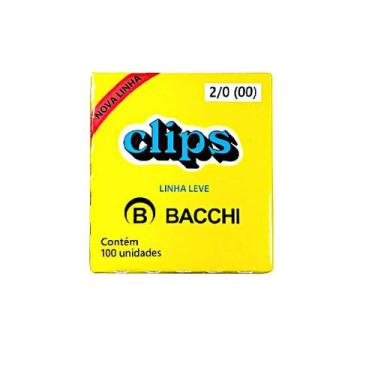 Imagem de Clipes 2/0 Bacchi - 100 Unidades Linha Leve