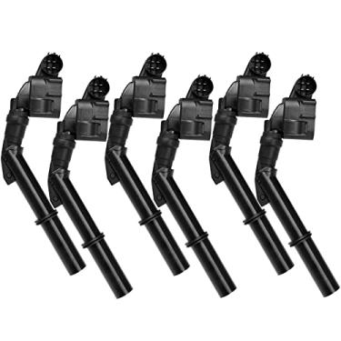 Imagem de HLZ PRODUCT Bobina De Ignição Uf741, Conjunto Com 6 Peças, Compatível Mercedes-Benz C300, C350, Cl550, Cl63, Cls550, Cls63, E300, E350, E400, E550, E63, G63, Gl450, Gl63, Gle63, Glk350, Gls63, 3.5 V