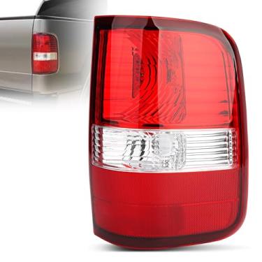 Imagem de Lanternas traseiras, compatíveis com Ford F150 XL XLT FX2 FX4 STX Lariat Limited King 2004-2008, substitui 5L3Z13404CA 6L3Z13404BA Sinal de seta de freio reverso - Lado traseiro direito do passageiro
